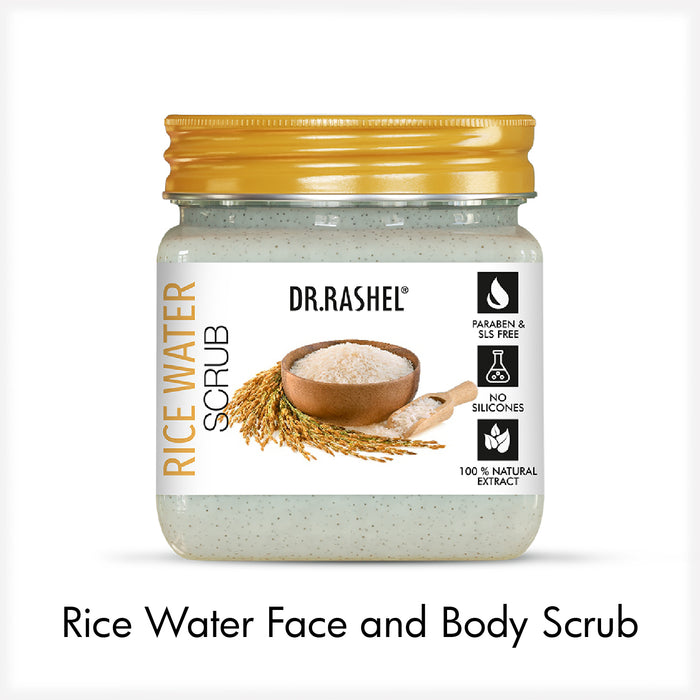 rice scrub for face