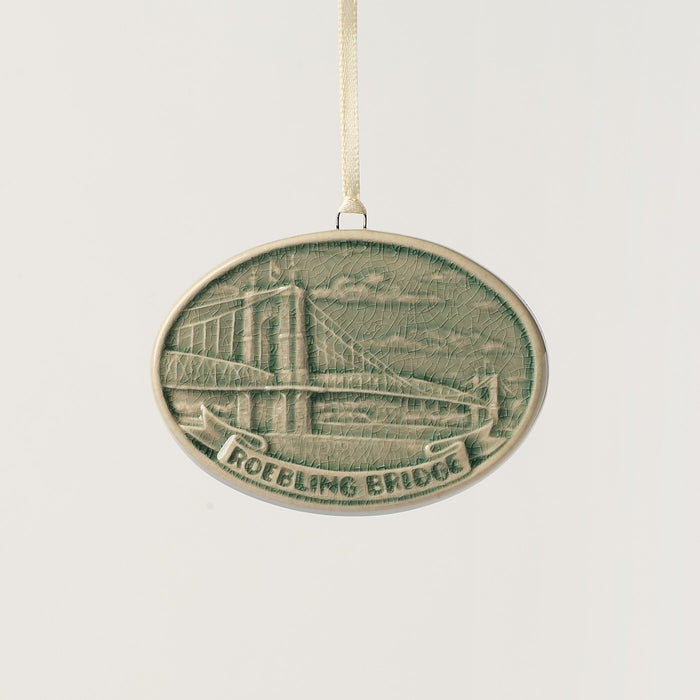 Roebling Bridge Ornament, Sencha