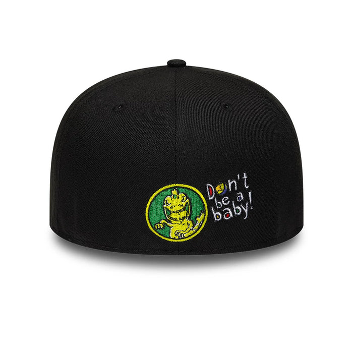 Pictured is this Rugrats Susie Carmichael 59FIFTY A-Frame Fitted cap in black. 5