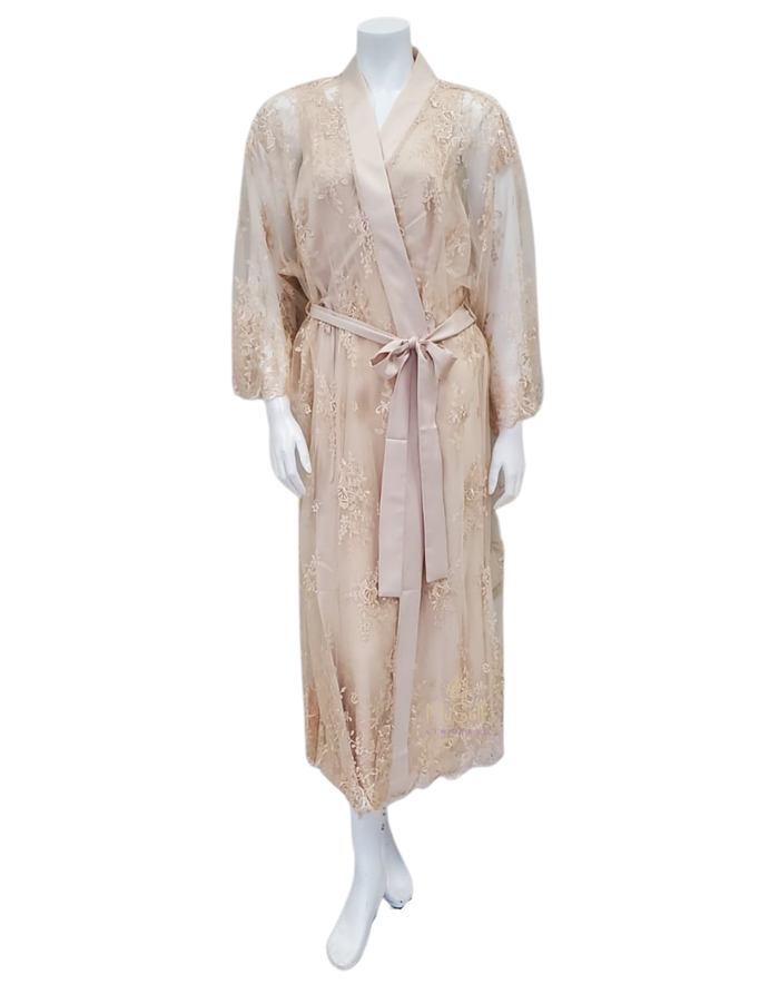 Rya Collection 220 Darling Embroidered Lace Robe MYSELFLINGERIE.COM