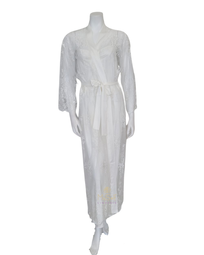Rya Collection 220 Darling Embroidered Lace Robe MYSELFLINGERIE.COM