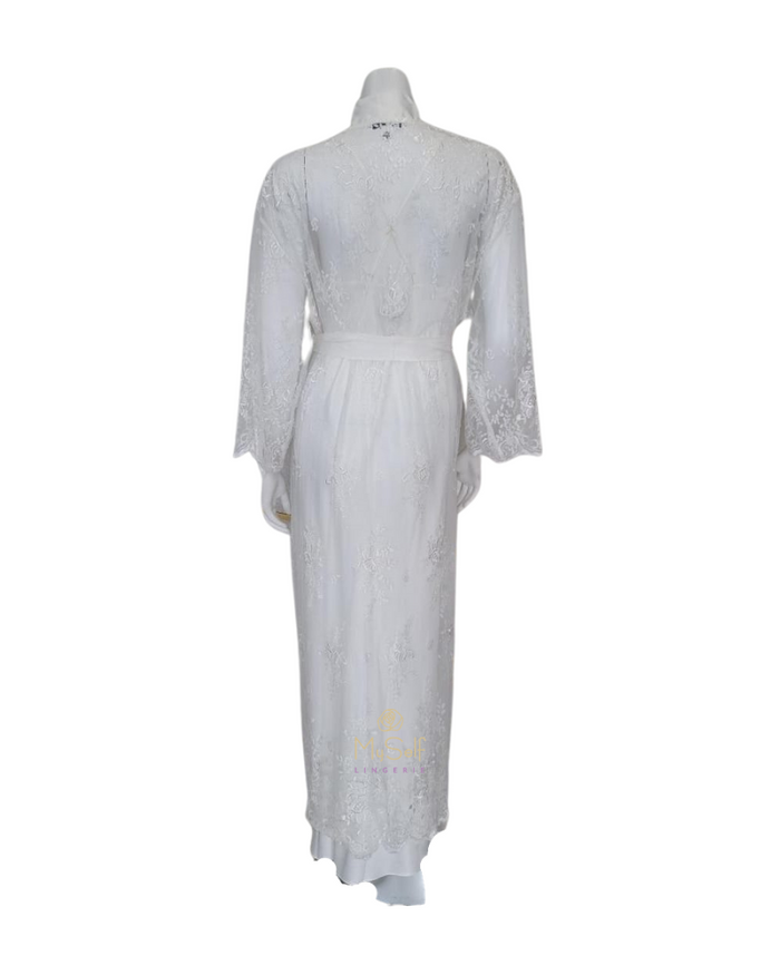 Rya Collection 220 Darling Embroidered Lace Robe MYSELFLINGERIE.COM