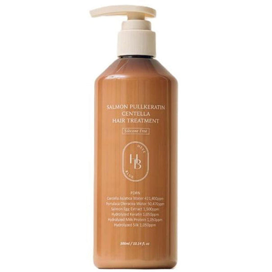 Heveblue Salmon Pullkeratin Centella Hair Treatment Nudie Glow Australia