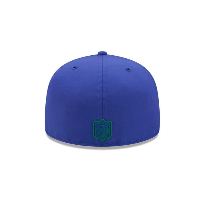 Pictured is this NFL Sideline 2026 Seattle Seahawks 59FIFTY Fitted cap in blue. 8