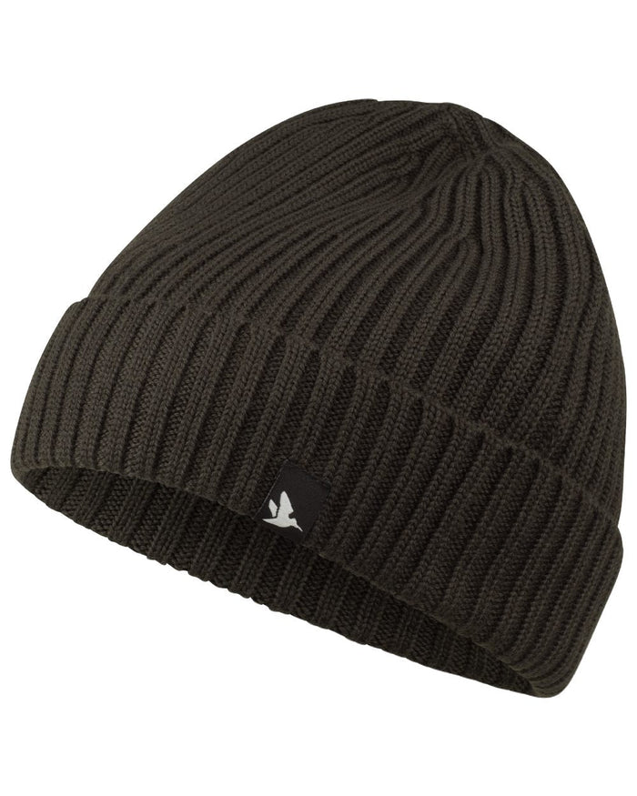 Grizzly Brown Coloured Seeland Norite Beanie on white background #colour_grizzly-brown