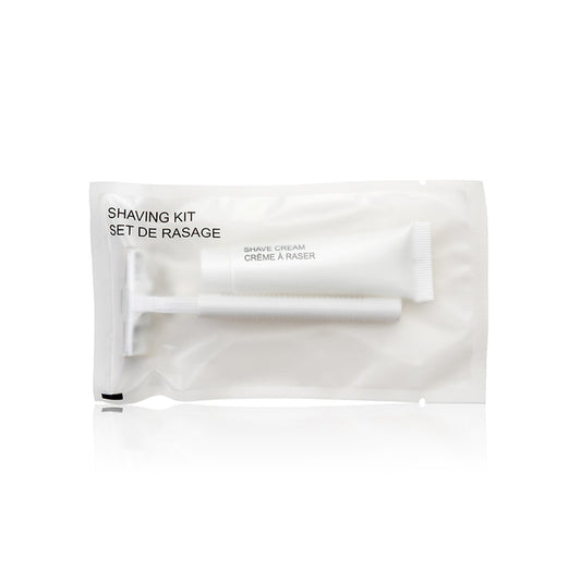 World Amenities - Shaving Kit Frosted Sachet