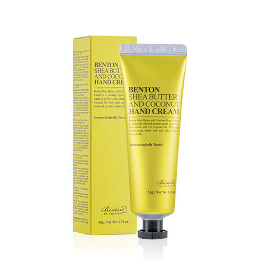 BENTON Shea Butter & Coconut Hand Cream Nudie Glow Australia