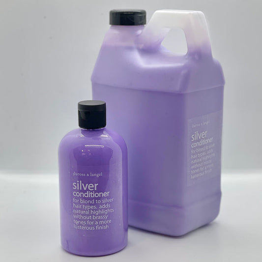 silver + blonde conditioner