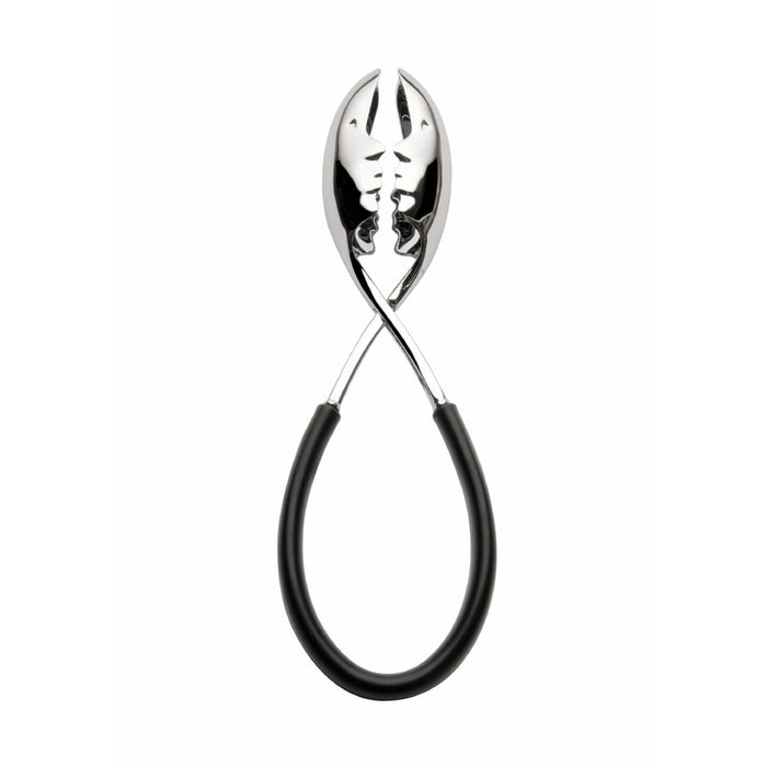 Silver Kiss Black Salad Tongs