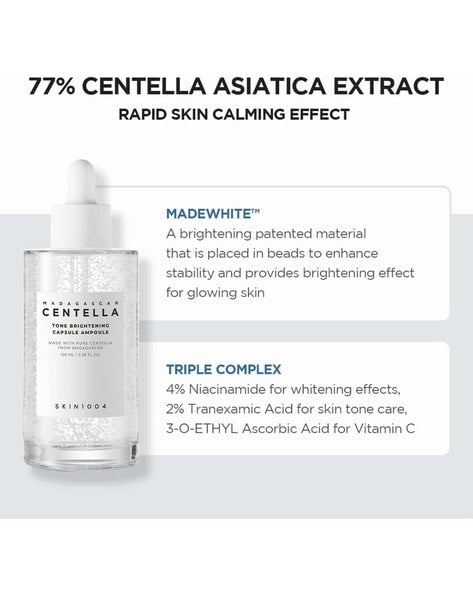 Skin1004 Madagascar Centella Tone Brightening Capsule Ampoule 3.38 fl.oz / 100ml