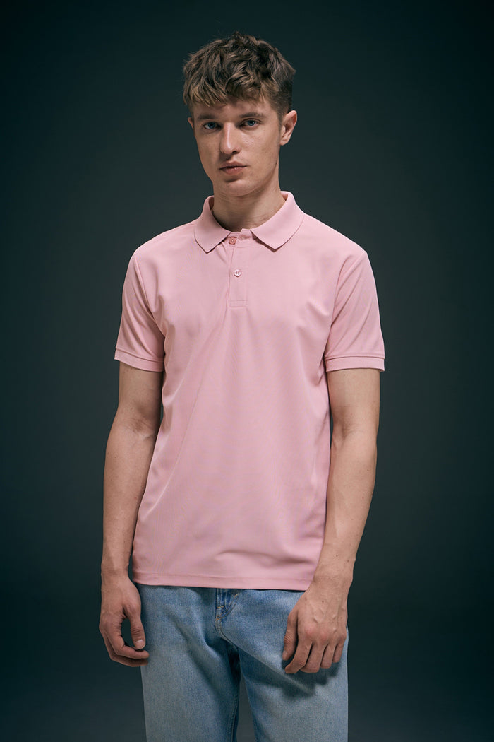 Smart tech polo - Mauve