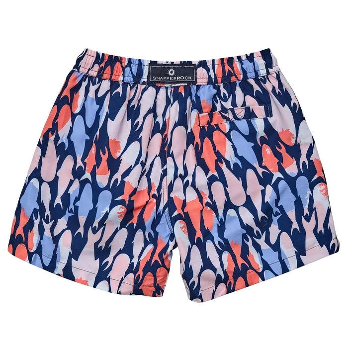 Snapper Rock Fish Frenzy Volley Board Shorts - Destination PSP