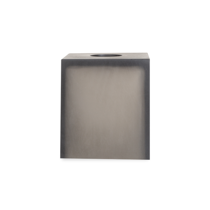 Clean lines and a minimal aesthetic define this bath collection.