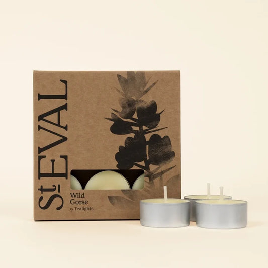 St Eval Wild Gorse Tealight Candles - Precious Sparkle