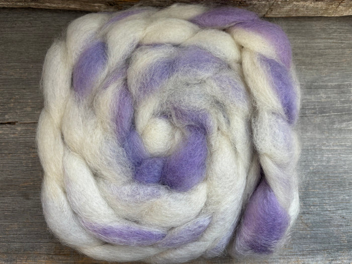 Stacey's Spinning Haven - Maine Romney Wool Roving - Hand Dyed