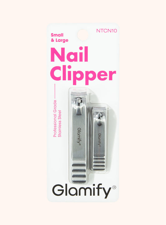 Stainless Steel Nail Clipper Small & Large Combo