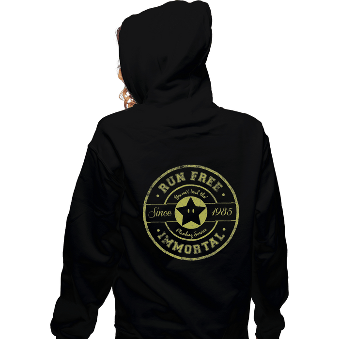 Zippered Hoodies, Unisex / Small / Black