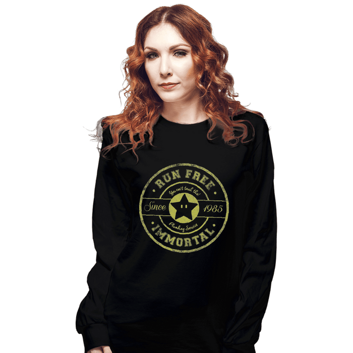 Long Sleeve Shirts, Unisex / Small / Black