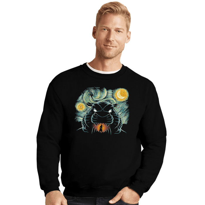 Crewneck Sweater, Unisex / Small / Black