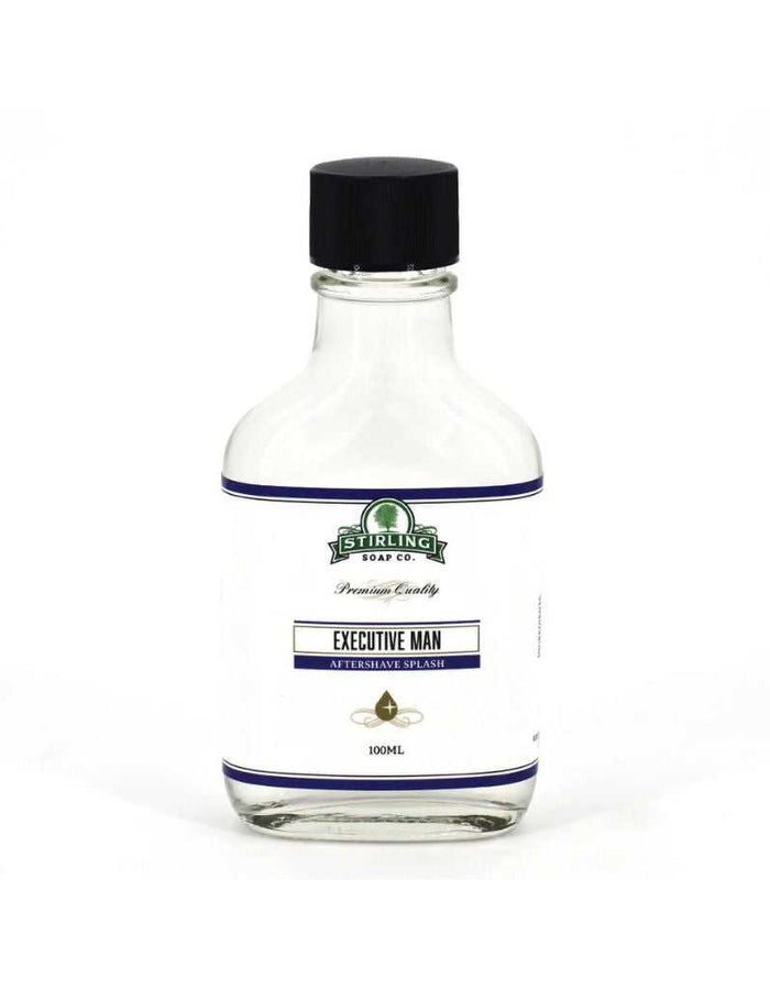 Stirling Soap Co. Executive Man Aftershave Splash bottle