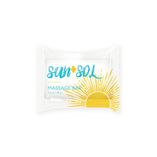 World Amenities - Sun + Sol Moisturizing Massage Bar