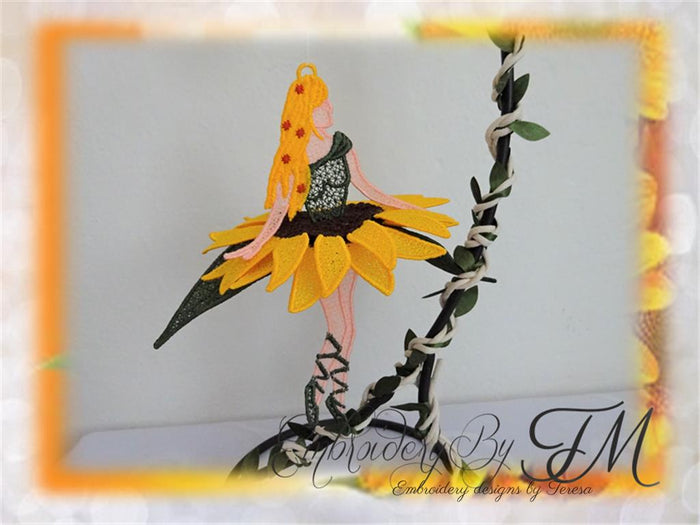 Sunflower doll / two sizes