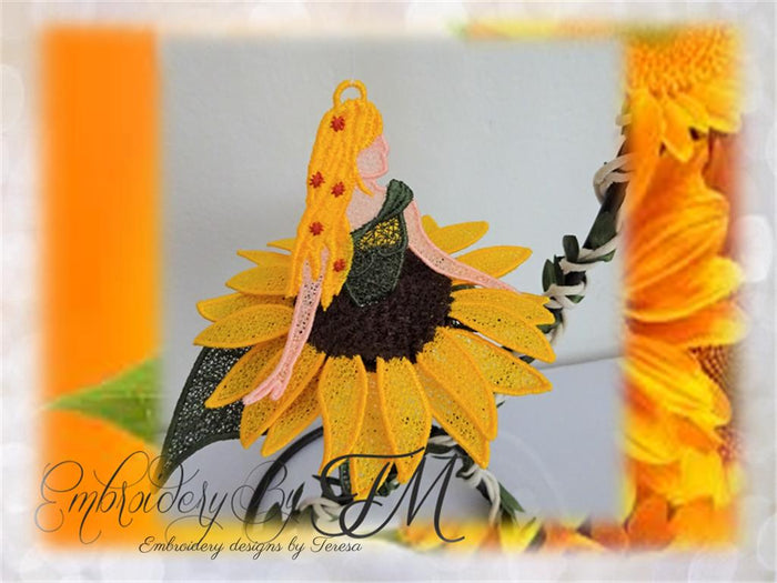Sunflower doll / two sizes