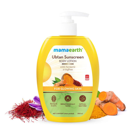 ubtan sunscreen body lotion