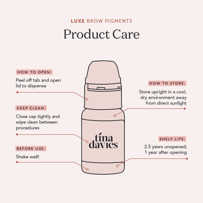 Sunset Brow Pigments LUXE - Tina Davies Professional