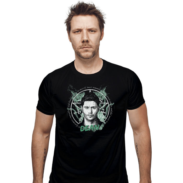 Shirts Fitted Shirts, Mens / Small / Black Supernatural Dean