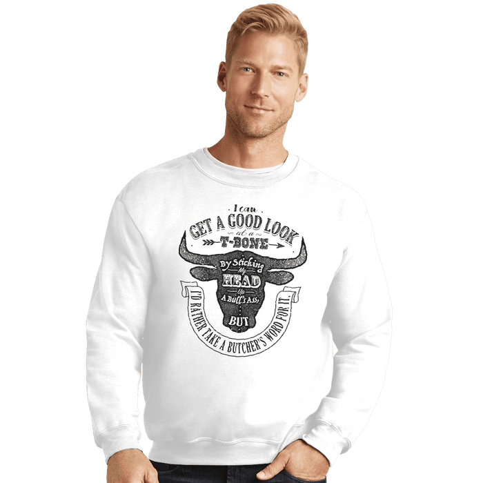 Crewneck Sweater, Unisex / Small / White