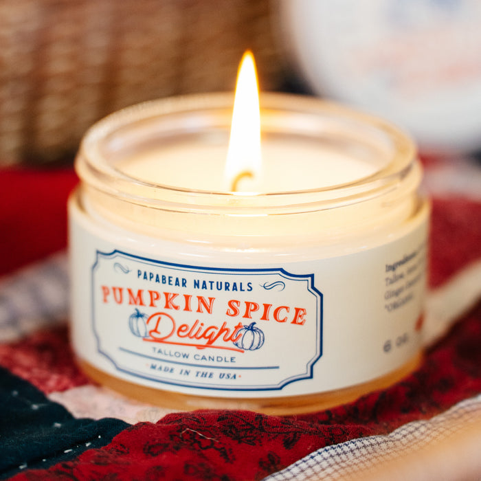 Tallow Candle - 6 oz
