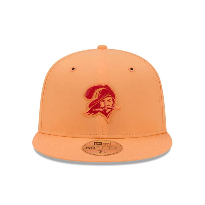 Pictured is this NFL Sideline 2026 Tampa Bay Buccaneers 59FIFTY Fitted cap in orange. 3