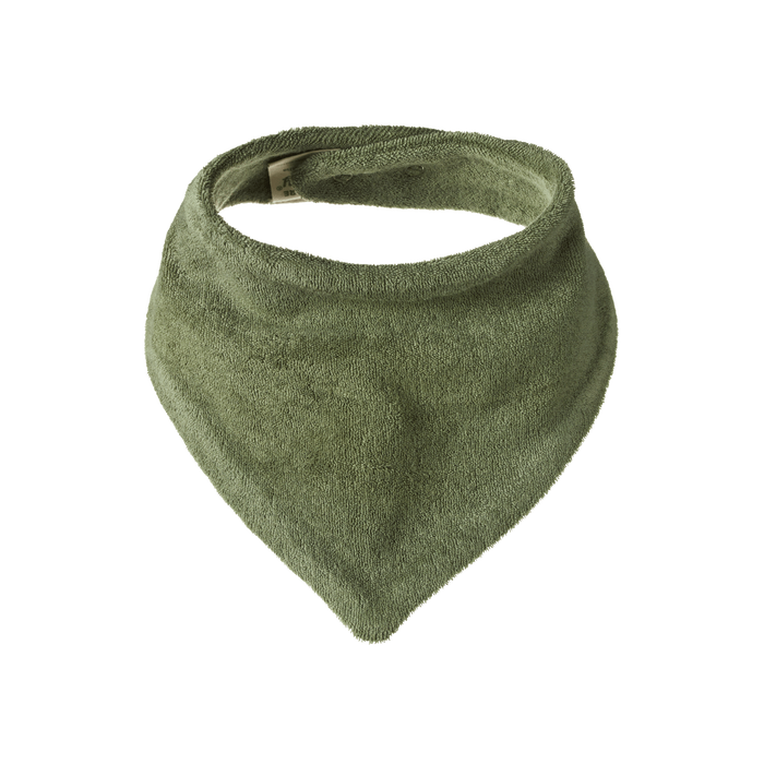 TRIANGLE BIB TERRY | Nettle-Web-front