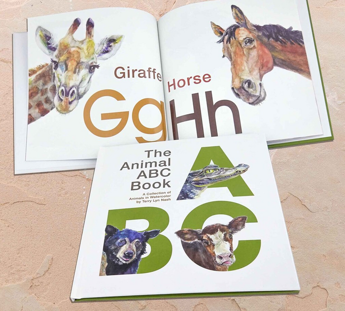 THE ANIMAL ABC BOOK  LA