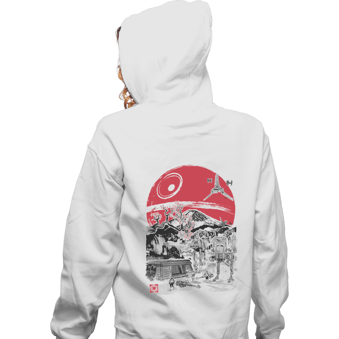 Zippered Hoodies, Unisex / Small / White