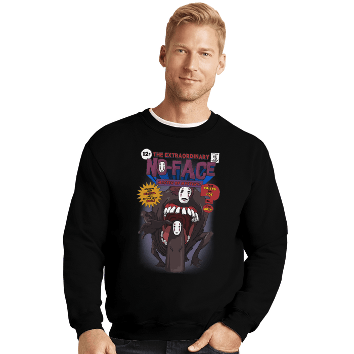 Crewneck Sweater, Unisex / Small / Black