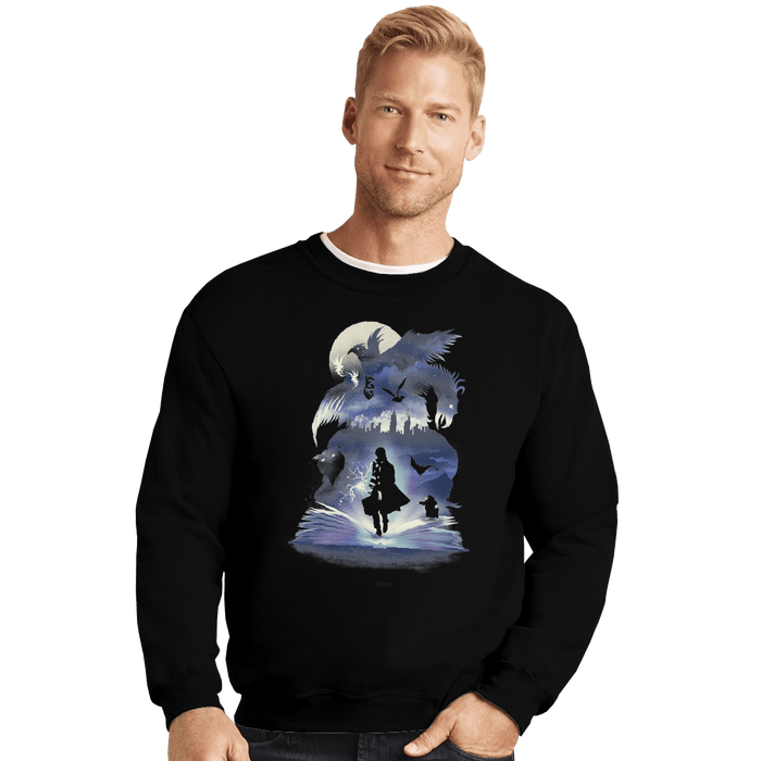 Crewneck Sweater, Unisex / Small / Black