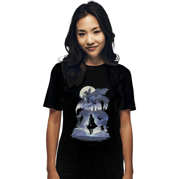 Shirts T-Shirts, Unisex / Small / Black The Fantastic Book Of Magic