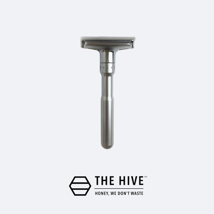 The Hive Adjustable Double Edge Safety Shaving Razor - Thehivebulkfoods