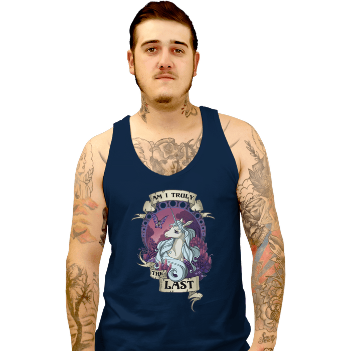 Tank Top, Unisex / Small / Navy