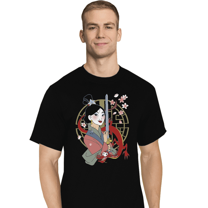 Shirts T-Shirts, Tall / Large / Black The Warrior Spirit