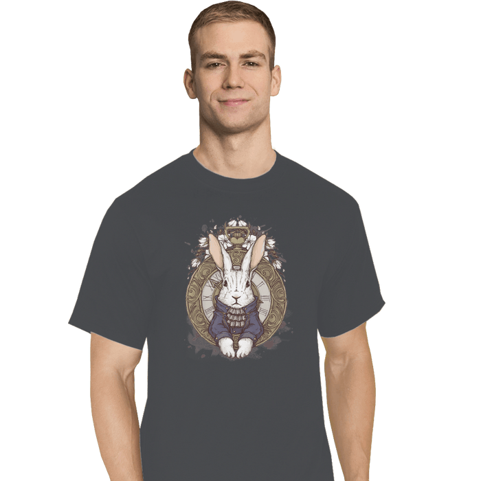 Shirts T-Shirts, Tall / Large / Charcoal The White Rabbit