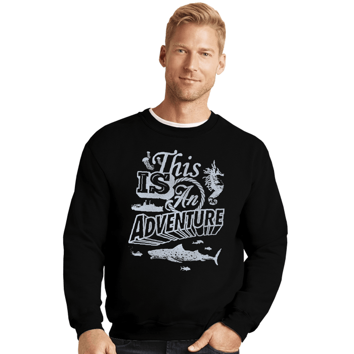 Crewneck Sweater, Unisex / Small / Black