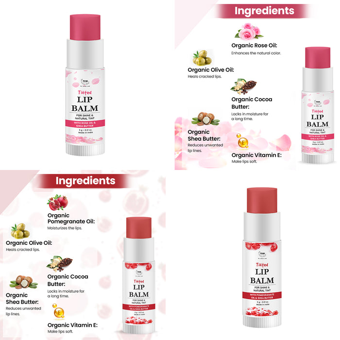Ingredients of Tinted Lip Balm