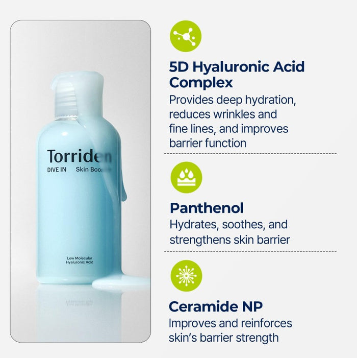Torriden Dive in Skin Booster 200ml / 6.76 fl. oz.