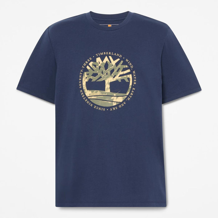 Tree Logo Lake House Graphic Tee