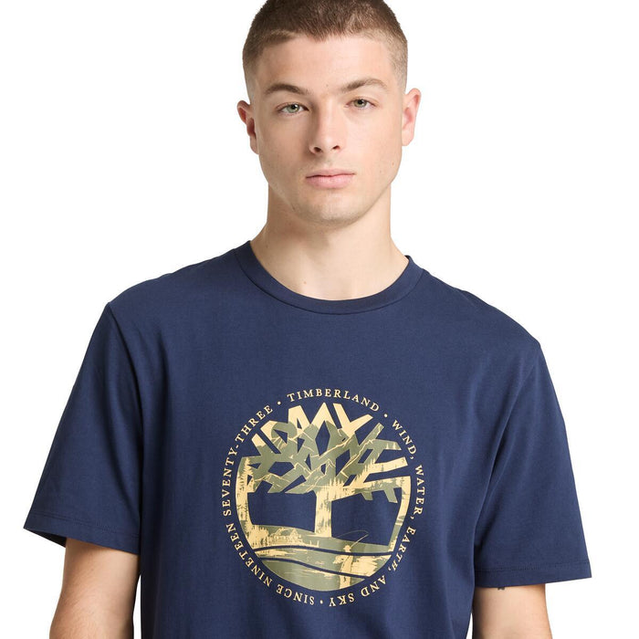Tree Logo Lake House Graphic Tee