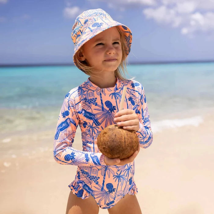 Tropicana Vacay Sustainable Bucket Hat - Destination PSP