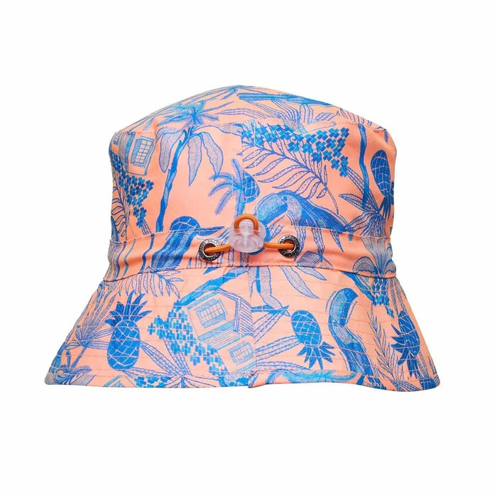 Tropicana Vacay Sustainable Bucket Hat - Destination PSP